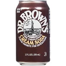 Dr. Brown's The Original Cream Soda 12 Fl Can